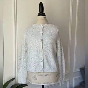 Song of Style light grey cardigan
